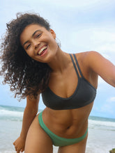 TAZZIE TOP || Carbon