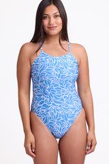 JOLYN Australia, Brandon Onesie in Jamboree print, front image.