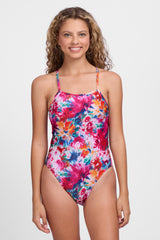 Printed Brandon Fixed-Back Onesie - Fantasy