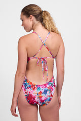 Printed Gavin Tie-Back Onesie - Fantasy