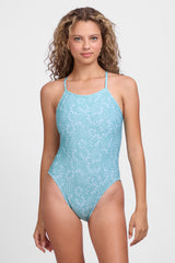 Printed Gavin Tie-Back Onesie - Serenade