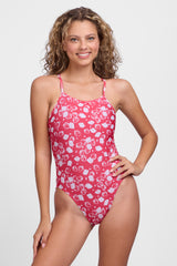 Printed Gavin Tie-Back Onesie - Strawberry Fields