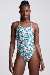 Printed Perry Fixed-Back Onesie - Cocolush