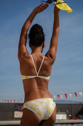 Printed Jocelyn Fixed-Back Top - Joyful