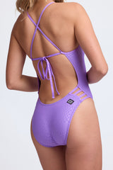 Printed Gavin Tie-Back Onesie - Hypnotic