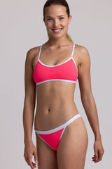 Contrast Dora Bottom - Hot Pink