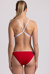 Contrast Whitney Bottom - Red