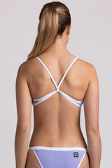 Contrast Jocelyn Fixed-Back Top - Lavender