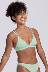 JOLYN Australia, Shara fixed back top in the colour mint.
