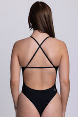 Gabby Fixed-Back Onesie - Black