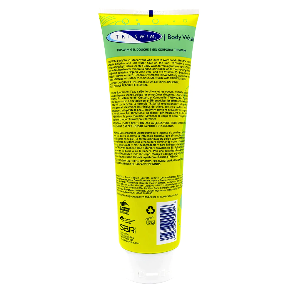 TRISWIM Chlorine Removal Body Wash | zen lime + mango