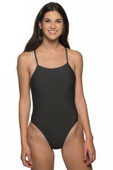 Dayno Tie-Back Onesie - Asphalt