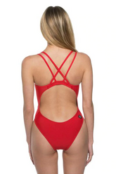 JOLYN Australia, Murray Fixed back - features a double strap. In the colour red