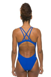 Murray Fixed-Back Onesie - Blueberry