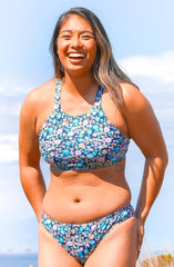 Printed Kaylee Fixed-Back Top - Delight