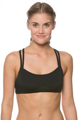 Fendrick Fixed-Back Top - Black