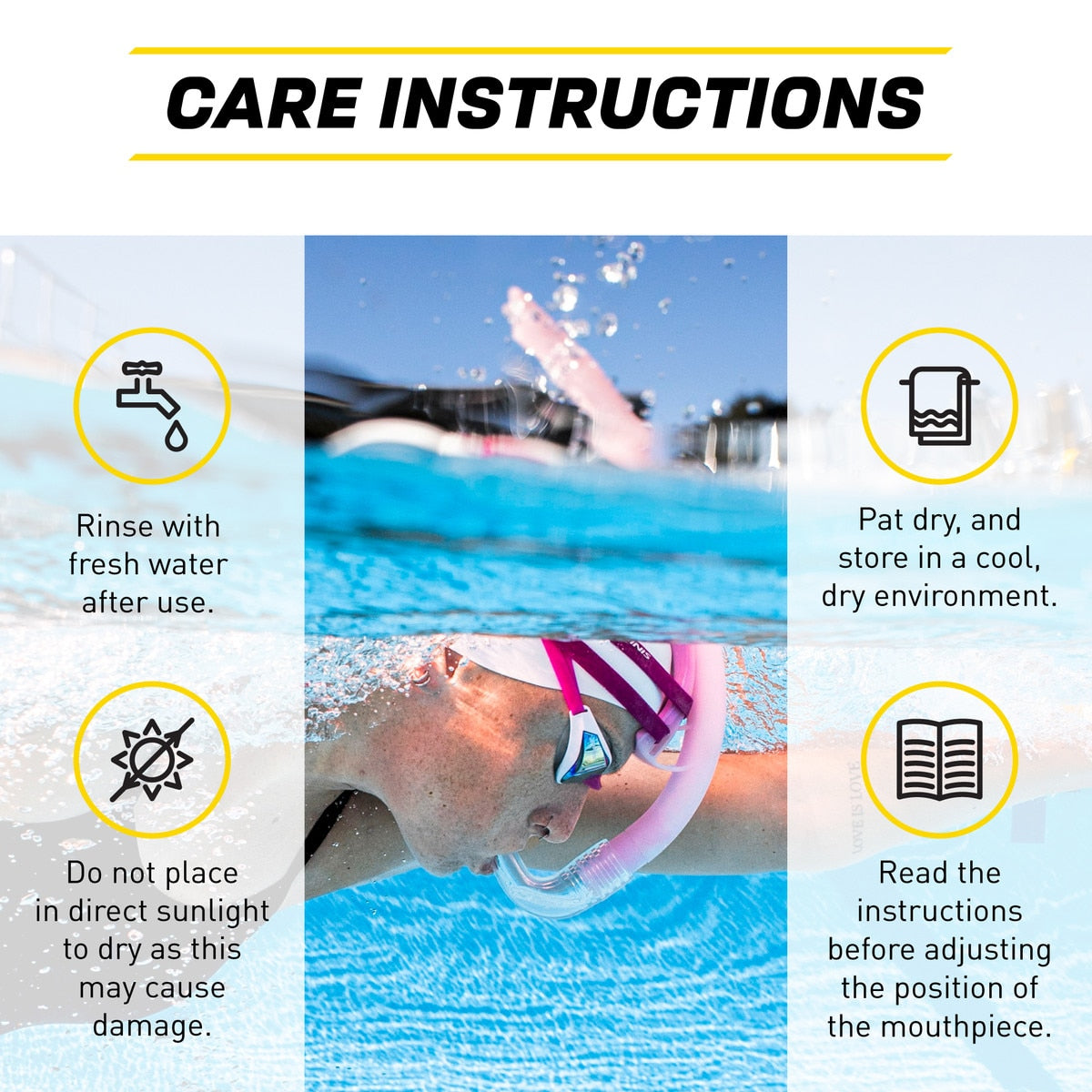 Stability Snorkel :: FINIS Australia