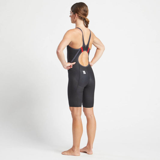 HydroX Open Back - Black/Gray :: FINIS Australia