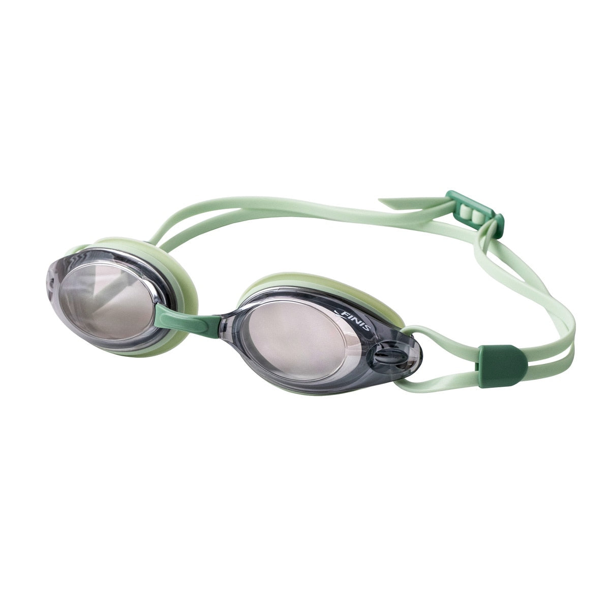 FINIS Bolt goggles in sage green colourway.