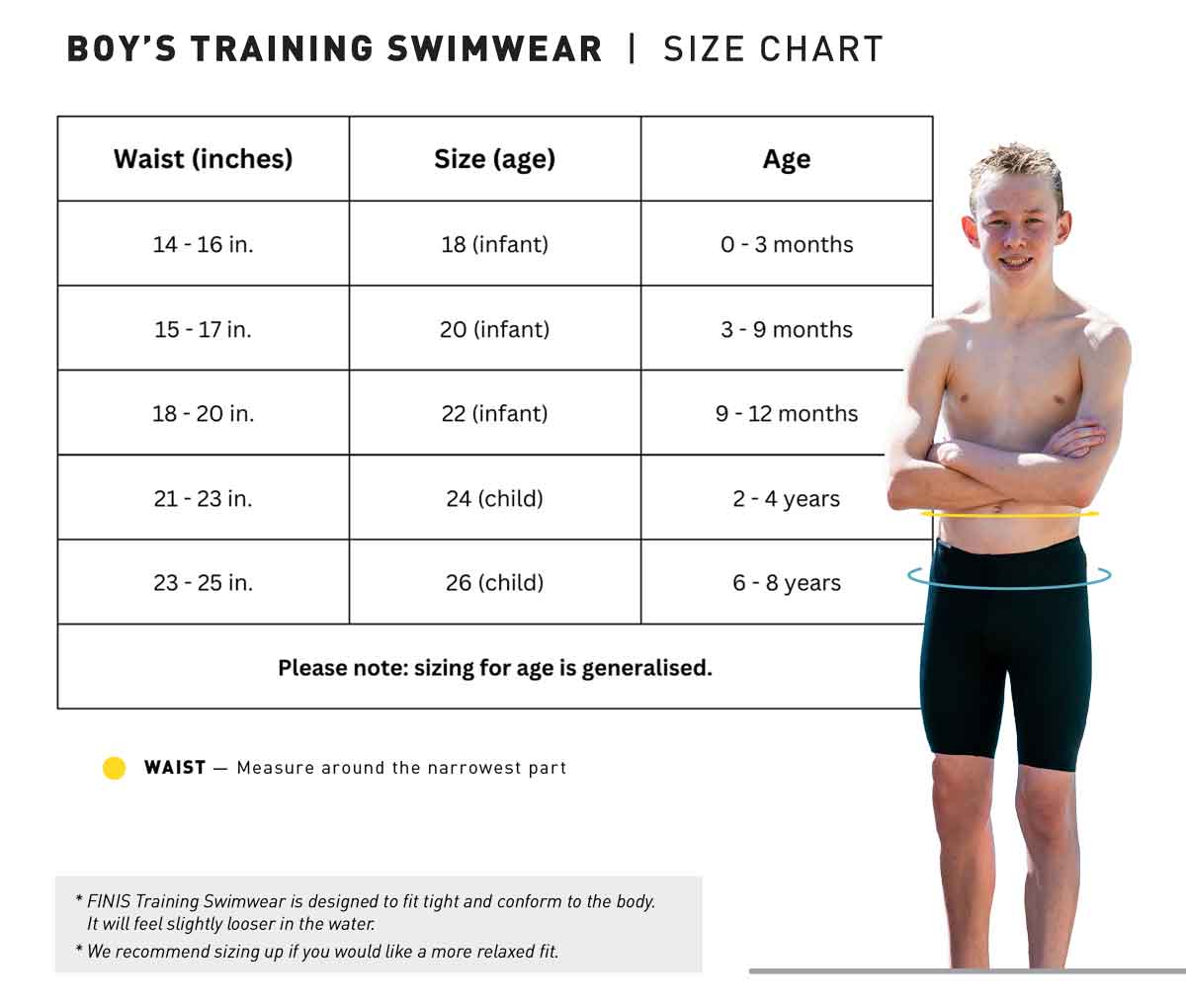 Youth Jammer Solid Navy :: FINIS Australia