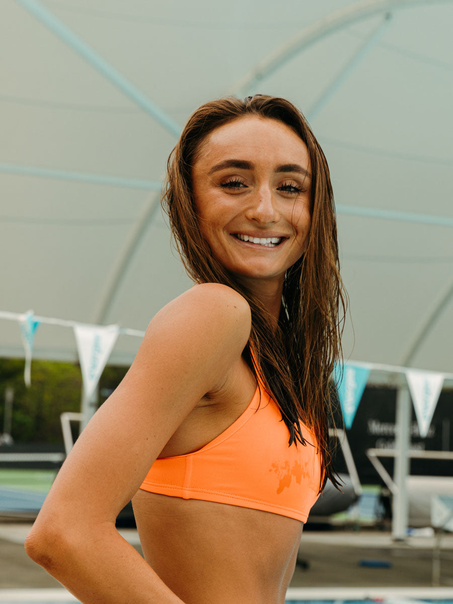 TORQUAY TOP - Neon Orange