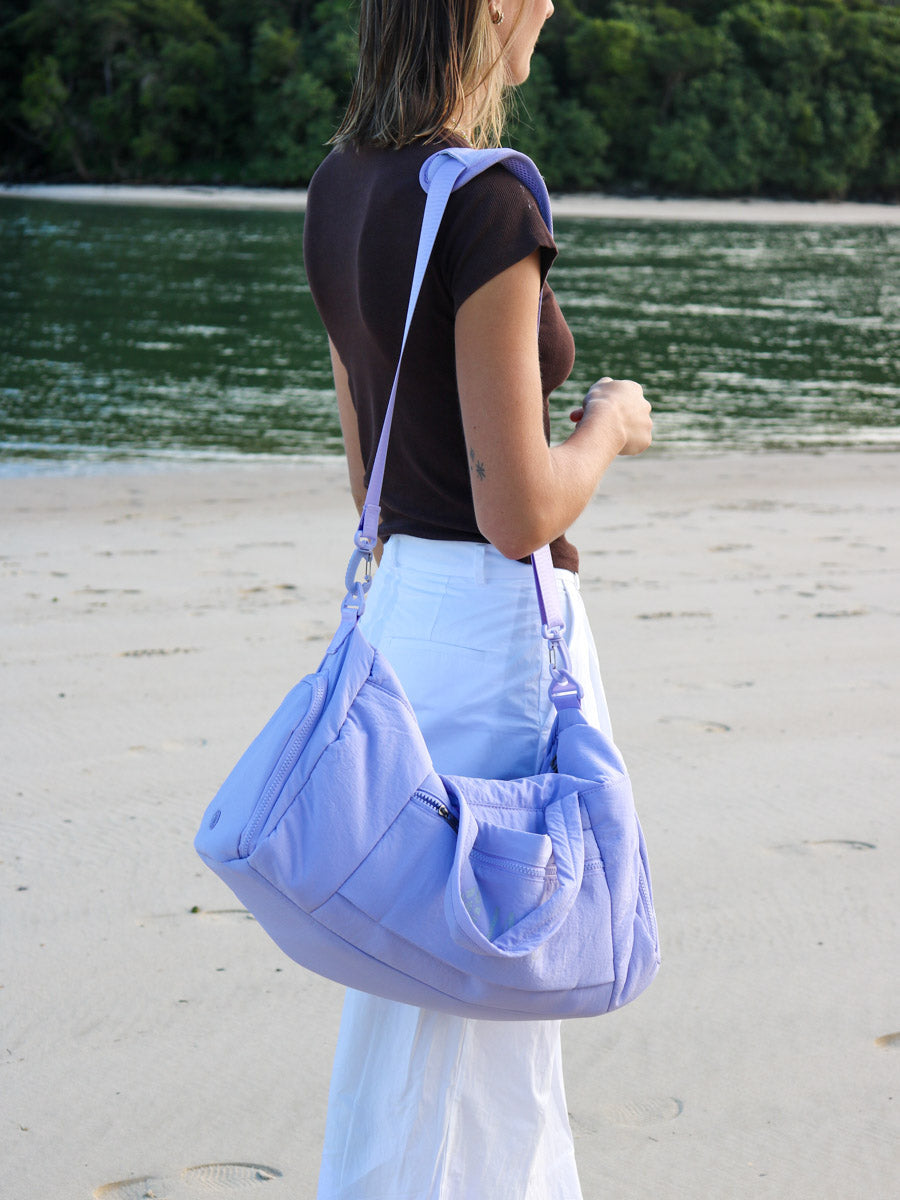JAYD Duffel Bag || Purple