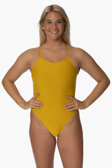 Contrast Gavin Onesie - Mustard