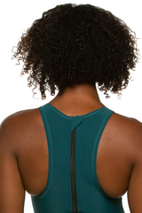 Anique Water Polo Suit - Peacock