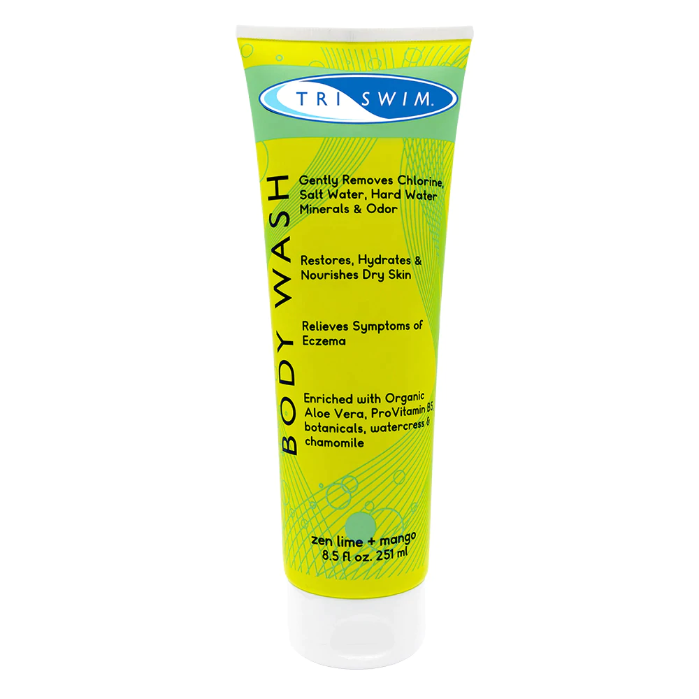 TRISWIM Chlorine Removal Body Wash | zen lime + mango