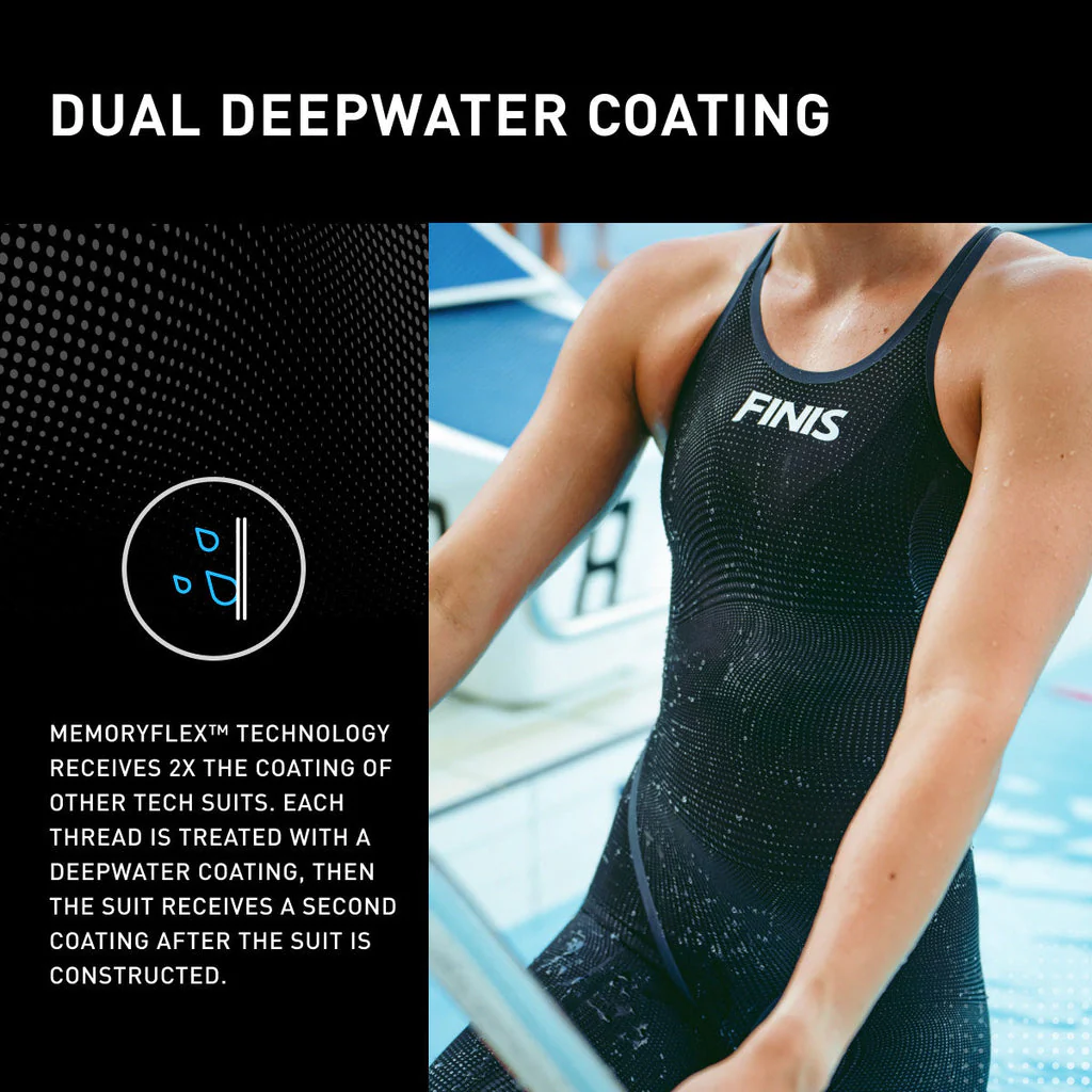 HydroX™ Open Back - Black :: FINIS Australia