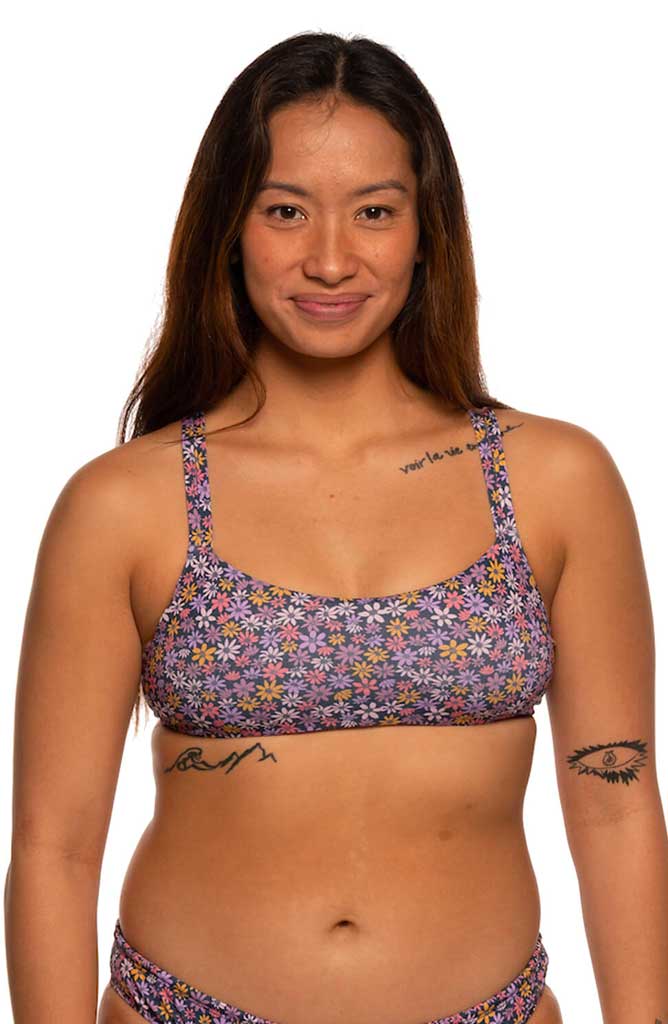 Printed Fendrick Fixed-Back Top - Nova