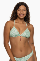 Printed Triangle Top - Safari
