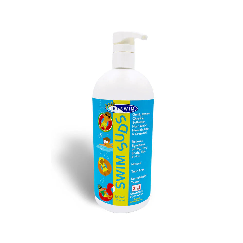 TRISWIM Kids SWIM SUDS 2-in-1 Shampoo/BodyWash 32oz