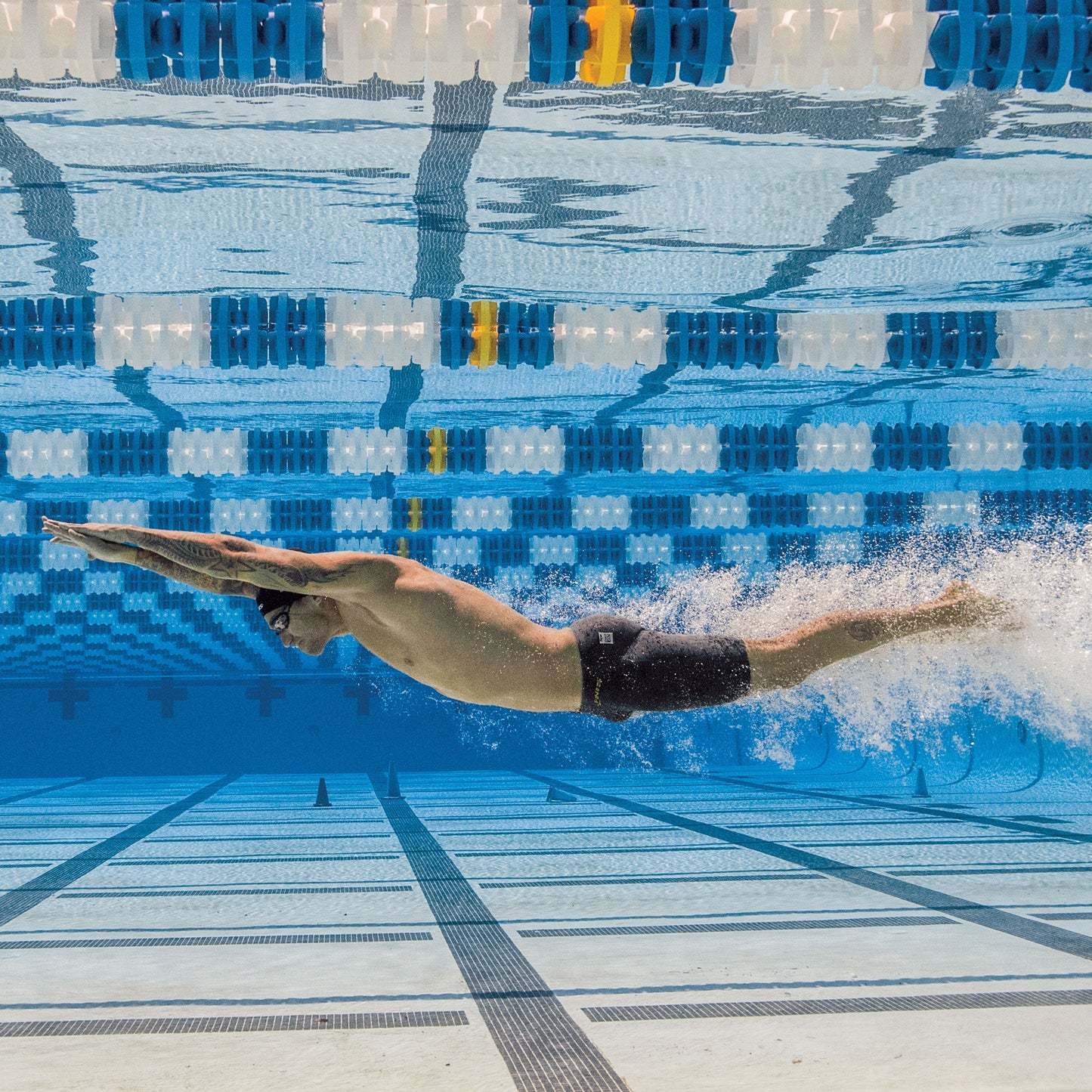 Fuse Race Jammer Black :: FINIS Australia