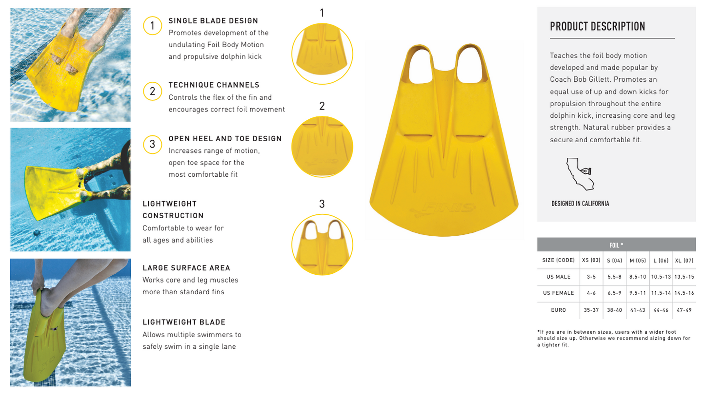 Foil Monofin :: FINIS Australia